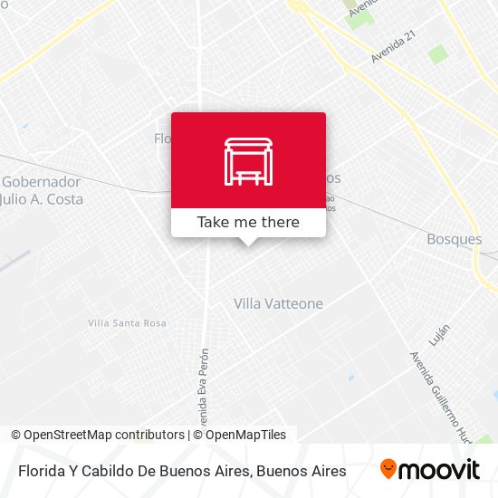 Florida Y Cabildo De Buenos Aires map