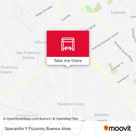 Sperandio Y Pizzurno map