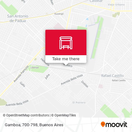 Mapa de Gamboa, 700-798