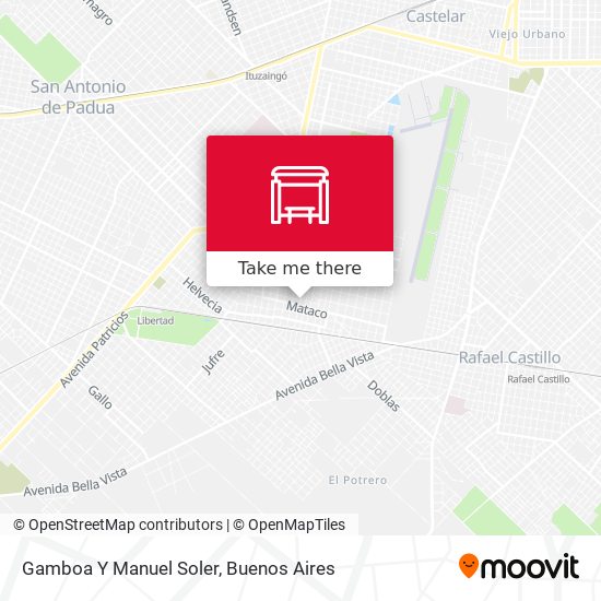 Mapa de Gamboa Y Manuel Soler