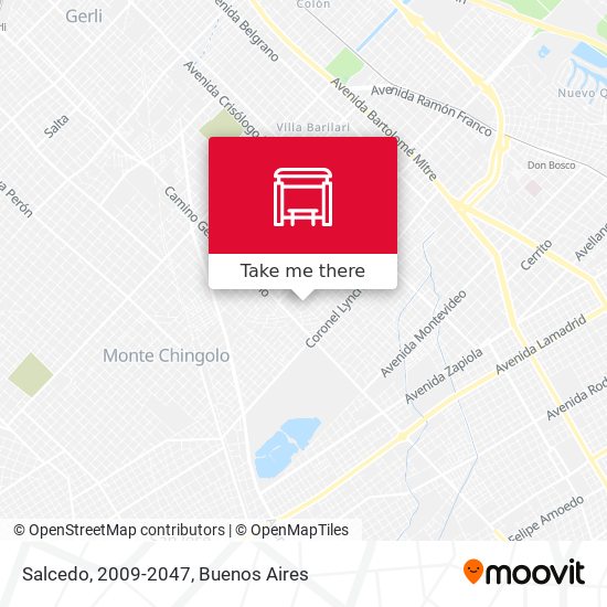 Mapa de Salcedo, 2009-2047