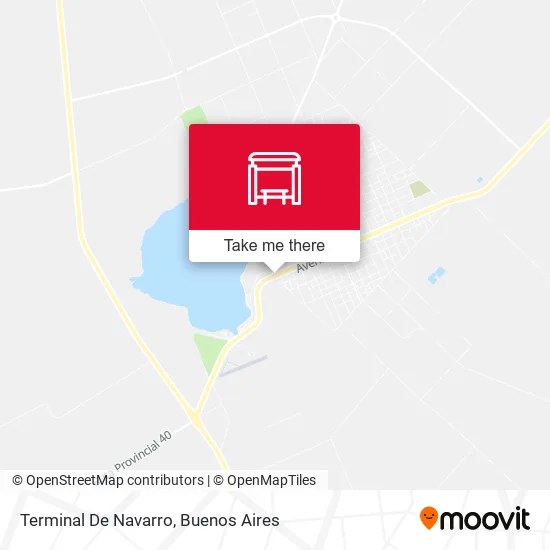 Mapa de Terminal De Navarro