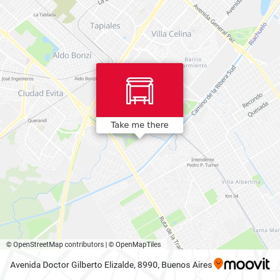 Mapa de Avenida Doctor Gilberto Elizalde, 8990