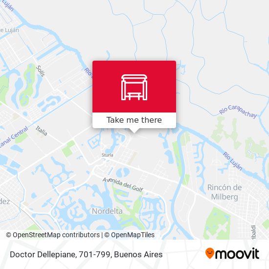 Mapa de Doctor Dellepiane, 701-799