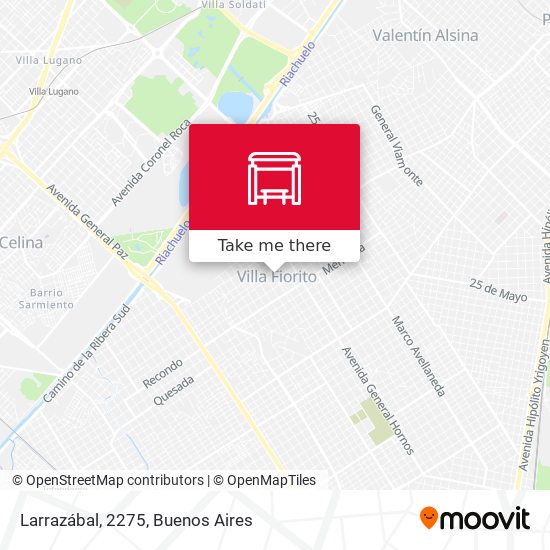 Larrazábal, 2275 map