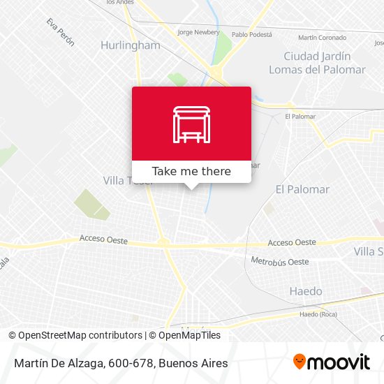 Martín De Alzaga, 600-678 map