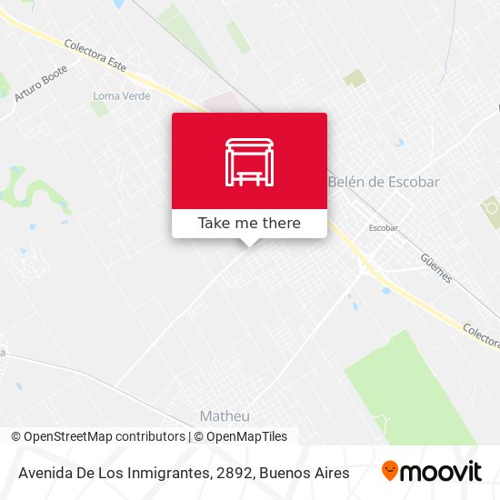 Avenida De Los Inmigrantes, 2892 map
