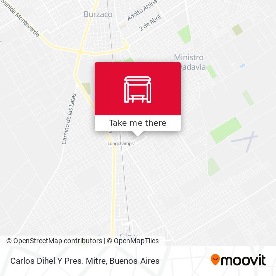 Carlos Dihel  Y Pres. Mitre map