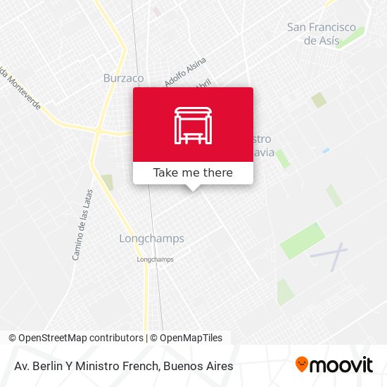 Av. Berlin Y Ministro French map