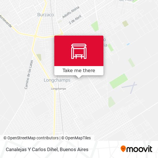 Canalejas Y Carlos Dihel map