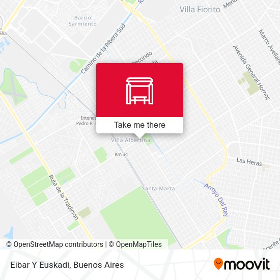 Mapa de Eibar Y Euskadi