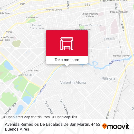 Avenida Remedios De Escalada De San Martín, 4462 map