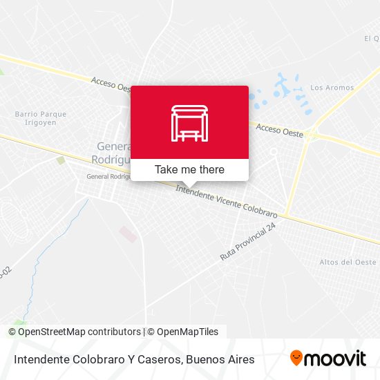 Intendente Colobraro Y Caseros map