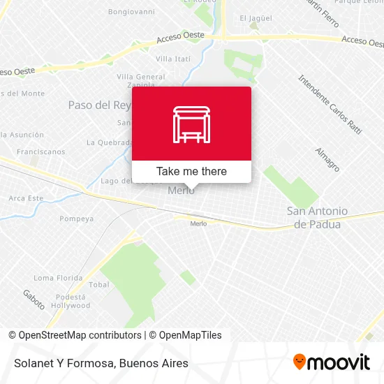 Solanet Y Formosa map
