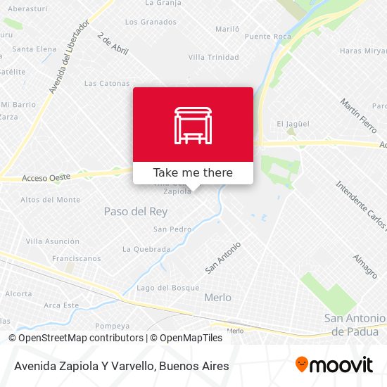 Avenida Zapiola Y Varvello map