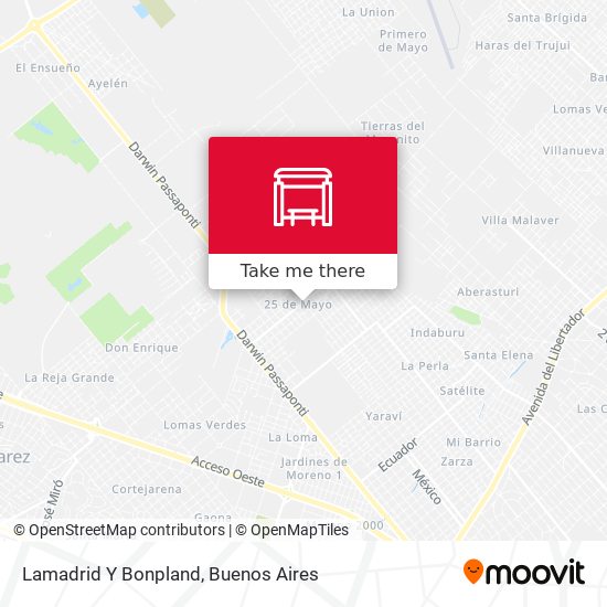 Lamadrid Y Bonpland map