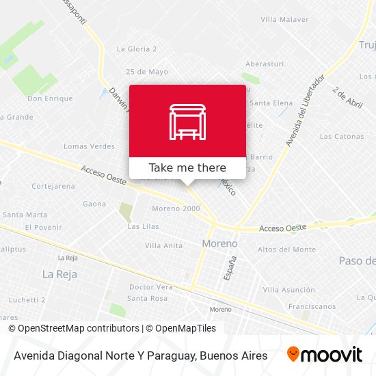 Avenida Diagonal Norte Y Paraguay map