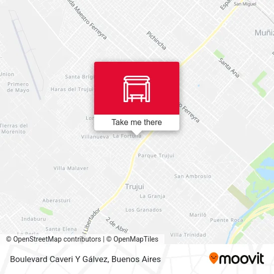 Boulevard Caveri Y Gálvez map