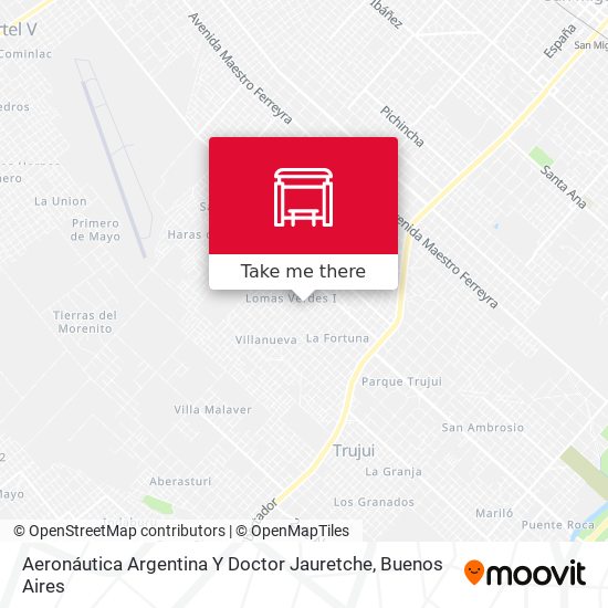 Aeronáutica Argentina Y Doctor Jauretche map