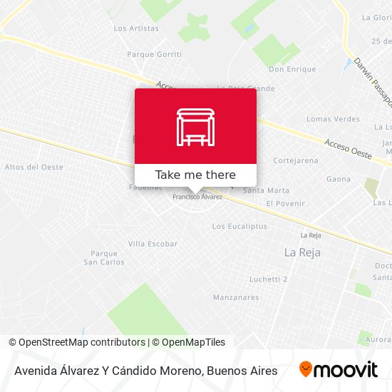 Mapa de Avenida Álvarez Y Cándido Moreno