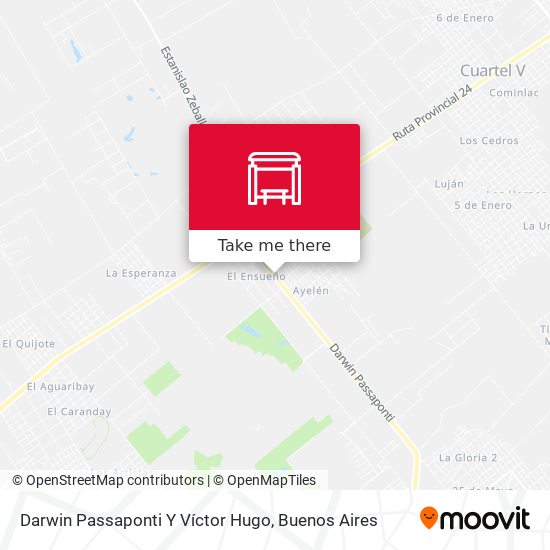 Darwin Passaponti Y Víctor Hugo map