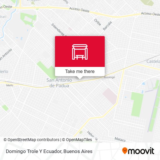 Domingo Trole Y Ecuador map