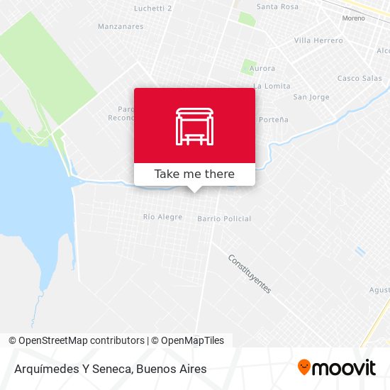 Arquímedes Y Seneca map