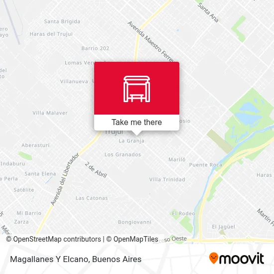 Magallanes Y Elcano map