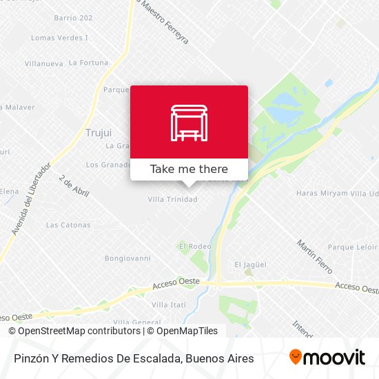Mapa de Pinzón Y Remedios De Escalada
