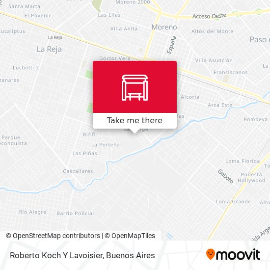 Mapa de Roberto Koch Y Lavoisier
