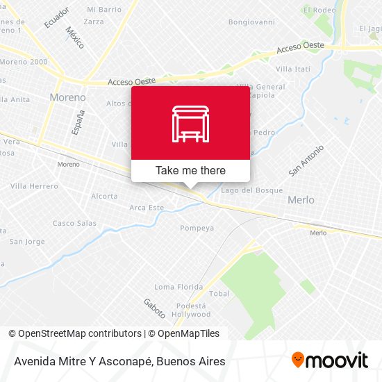 Avenida Mitre Y Asconapé map