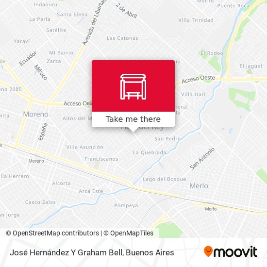 José Hernández Y Graham Bell map