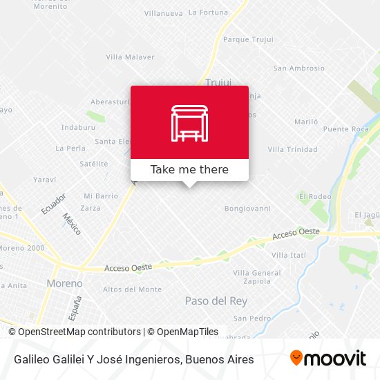 Galileo Galilei Y José Ingenieros map