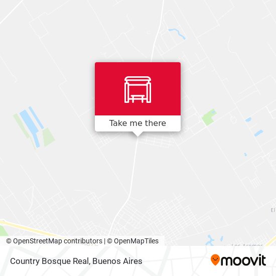 Country Bosque Real map