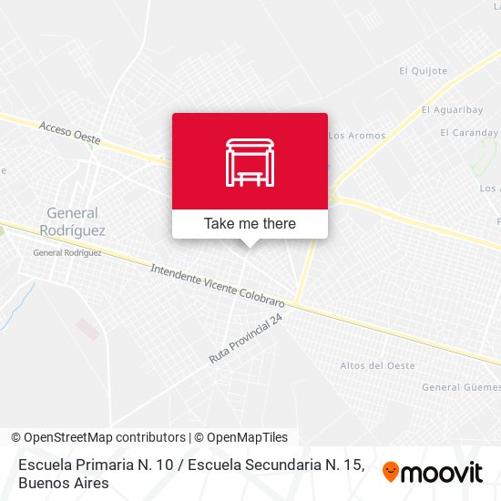 Escuela Primaria N. 10 / Escuela Secundaria N. 15 map