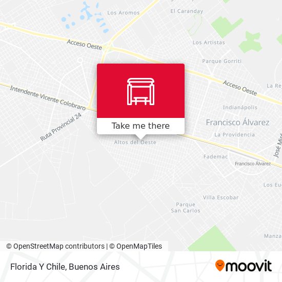 Mapa de Florida Y Chile