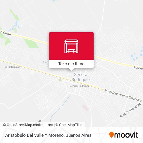 Aristóbulo Del Valle Y Moreno map