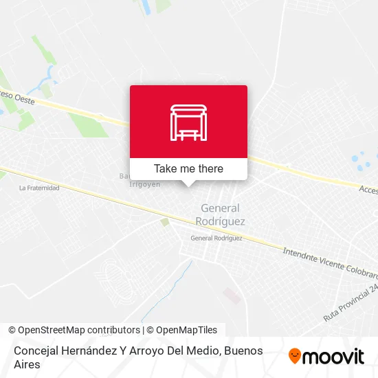 Concejal Hernández Y Arroyo Del Medio map