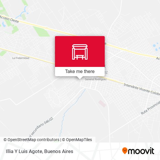 Illia Y Luis Agote map