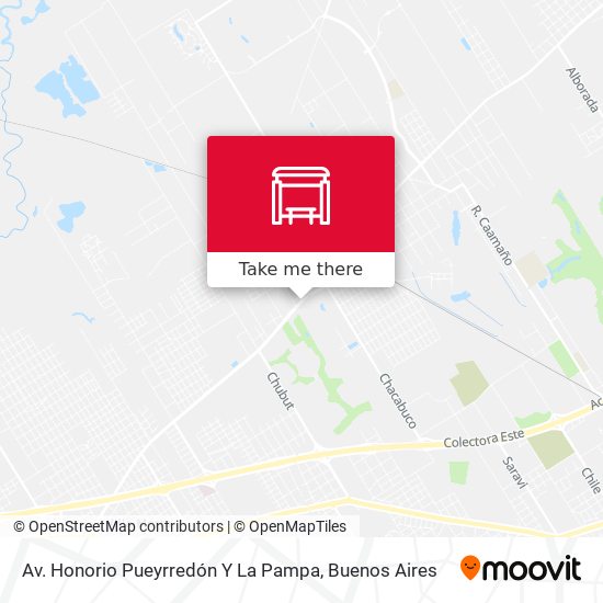 Av. Honorio Pueyrredón Y La Pampa map