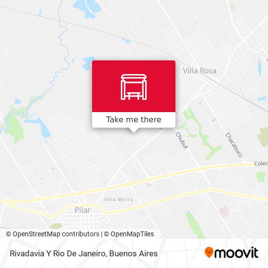 Rivadavia Y Rio De Janeiro map