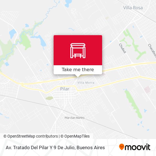Mapa de Av. Tratado Del Pilar Y 9 De Julio