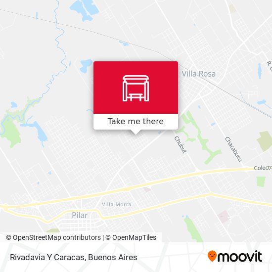 Mapa de Rivadavia Y Caracas
