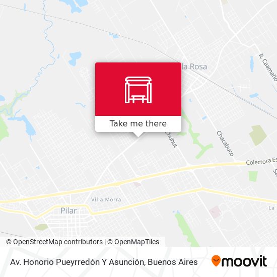 Av. Honorio Pueyrredón Y Asunción map