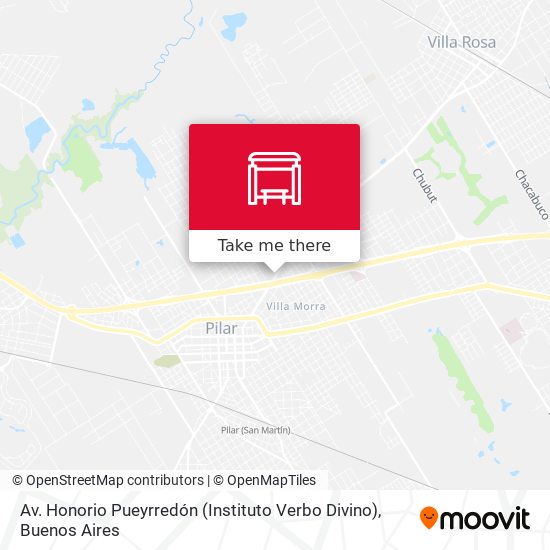 Mapa de Av. Honorio Pueyrredón (Instituto Verbo Divino)