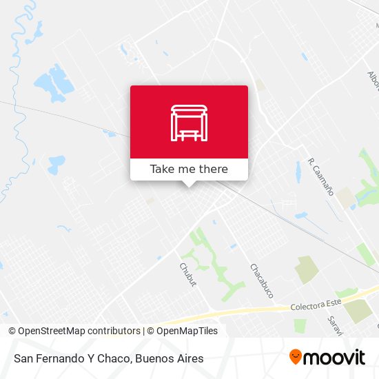 Mapa de San Fernando Y Chaco