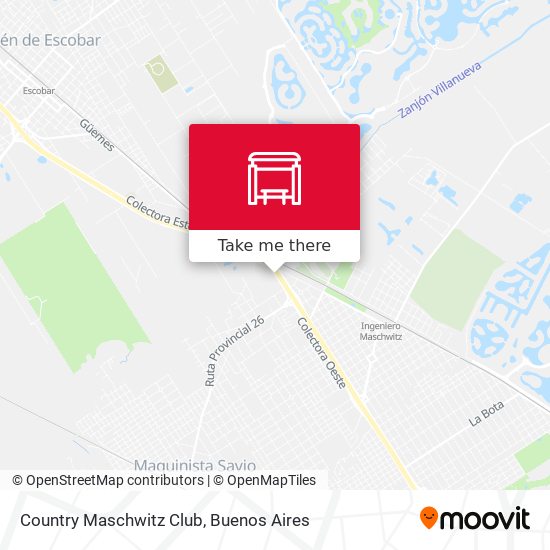 Country Maschwitz Club map