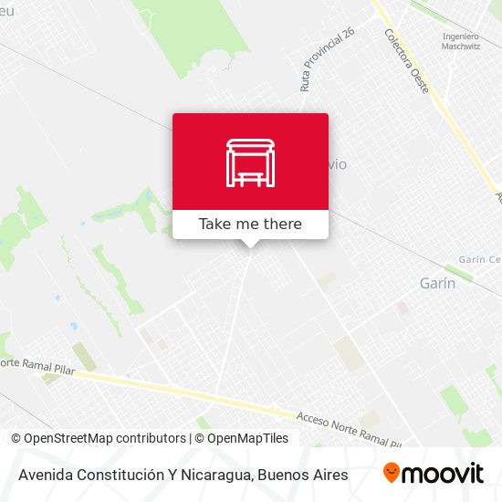 Avenida Constitución Y Nicaragua map