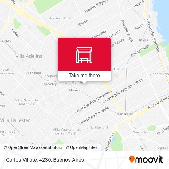Carlos Villate, 4230 map
