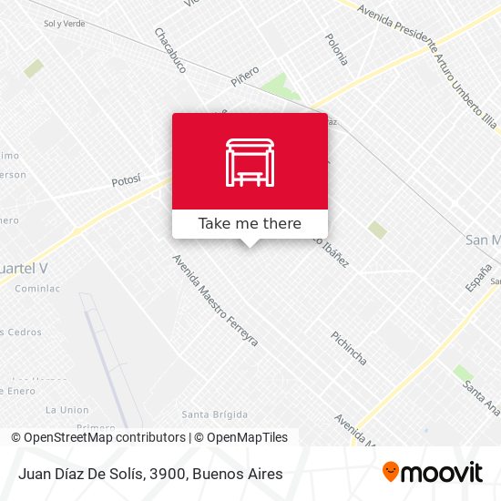 Juan Díaz De Solís, 3900 map